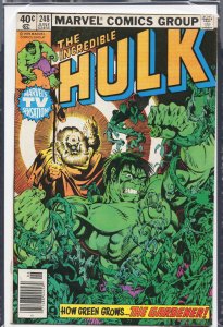 The Incredible Hulk #248 (1980) Hulk