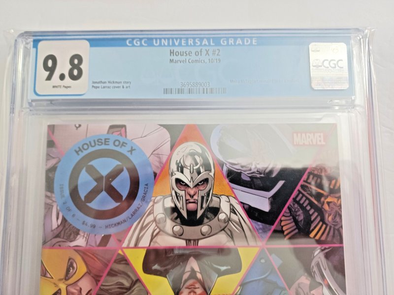 House Of X #2 - 1st Moira MacTaggert as a Mutant - 2019 - CGC 9.8