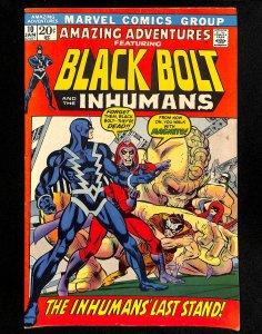 Amazing Adventures #10 Black Bolt Inhumans!