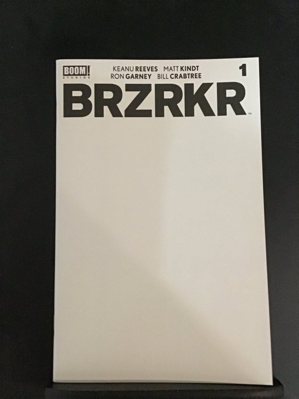 BRZRKR #1 cvr E blank