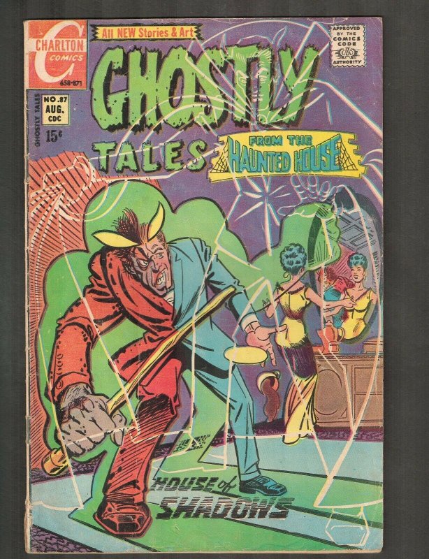 Ghost Tales #87 ~ Steve Ditko Cvr & Art ~ 1971 (6.0) WH