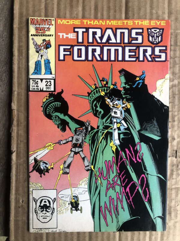 The Transformers #23 Direct Edition (1986)