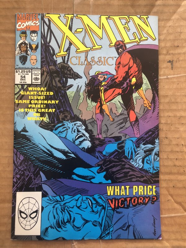 X-Men Classic #54 Direct Edition (1990)