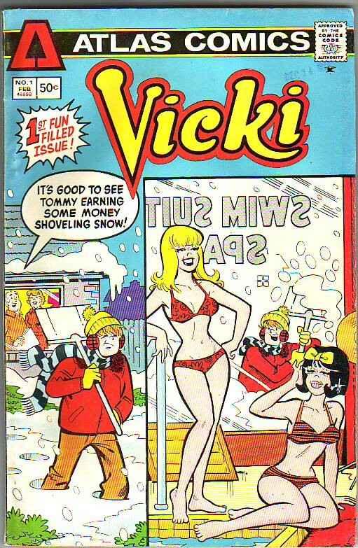 Vicki #1 (Feb-75) FN Mid-Grade Vicki