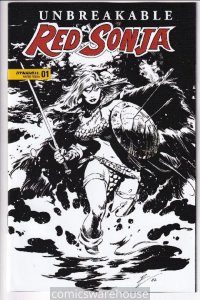UNBREAKABLE RED SONJA (2022 DYNAMITE) #1 VARIANT 1:10 CVR X FOC INCV TOR G54734