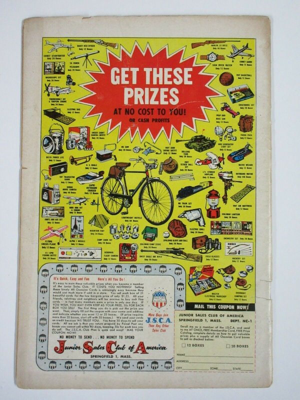 MYSTERY IN SPACE #50 (DC, 3/1959) (GOOD PLUS) Runaway Space Train!