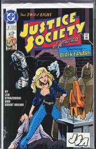 Justice Society of America #2 (1991) Black Canary