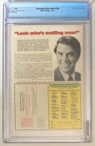 (1975) AMAZING SPIDER-MAN #150 CGC 8.0 OW/WP! Gil Kane Cover!