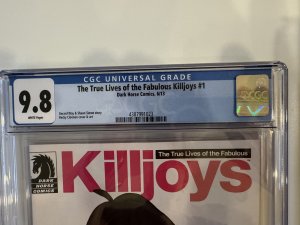 True Lives of the Fabulous Killjoys 1 CGC 9.8 - GERARD WAY Chemical Romance 2013