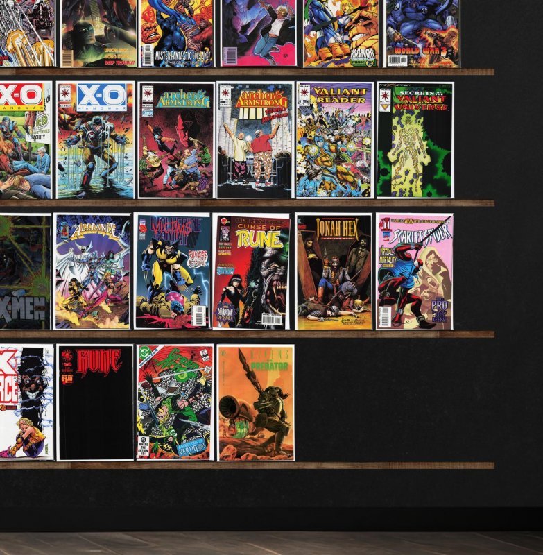 Huge Lot 150+ Comics with Iron Man, Knights Of Pendragon & More!