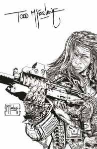 SHE SPAWN #1 1:250 SIGNED Todd McFarlane VIRGIN B/W Variant Cover! 6/3/2026!