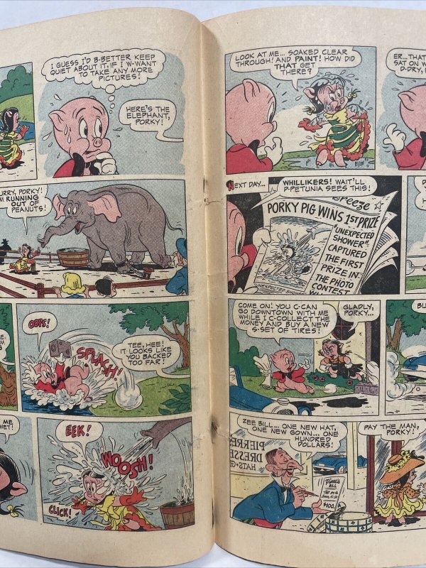 Looney Tunes #129 1952 Dell Comics