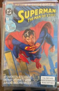 Superman: The Man of Steel #1 Direct Edition (1991) Superman 