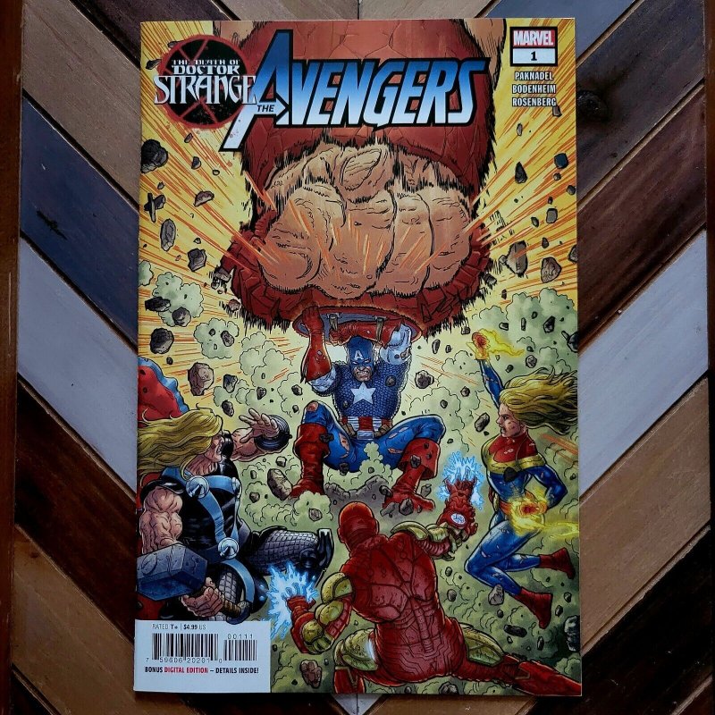 Death of Dr Strange: AVENGERS #1 NM/new (Marvel 2022) 1st issue 1st app SURVIVOR