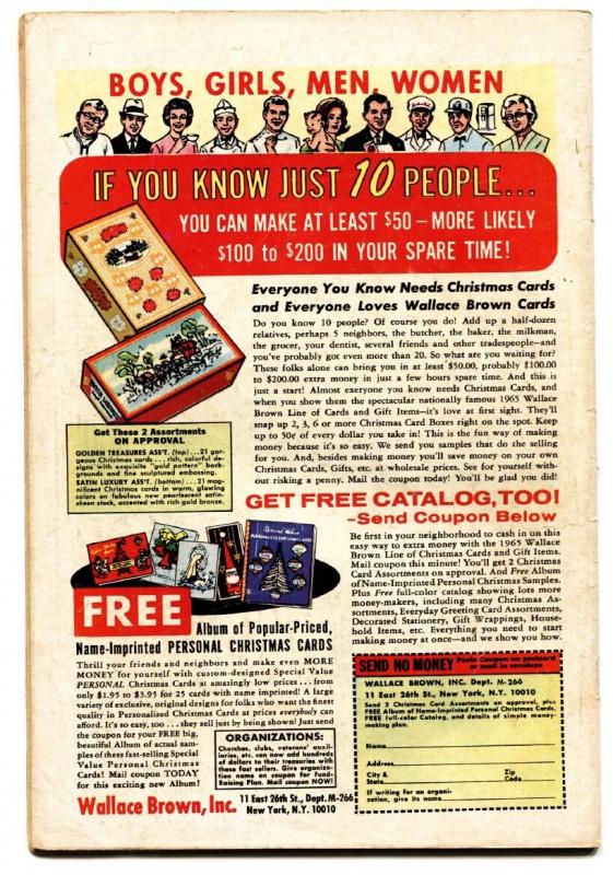 SUPERMAN'S GIRL FRIEND LOIS LANE #59 '65-KRYPTON-BATMAN VG+