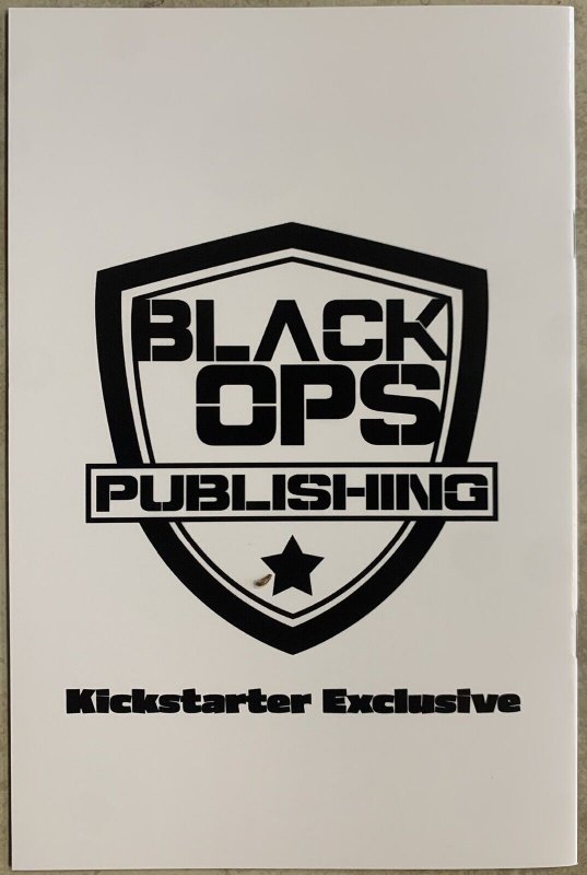 Power Hour #1 Kickstarter #1 Szerdy Trade Cover | Black Ops | Super Sexy Cover