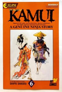 Legend of Kamui, The #6 (Aug 1987, Eclipse) 8.0 VF