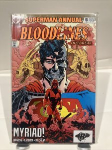 Superman annual #5 (DC, 1993) BLOODLINES Outbreak  (555)