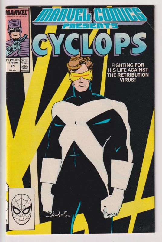 Marvel Comics Presents: Cyclops! Issue #21! Volume 1!