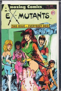 Ex-Mutants #4 (1987) Ex-Mutants