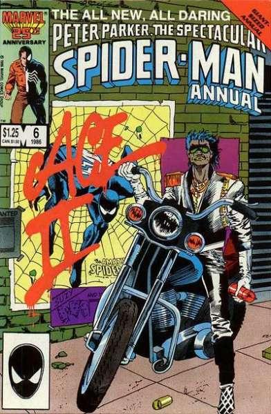 Spectacular Spider-Man (1976 series) Annual #6, VF+ (Stock photo)