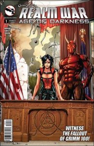 Grimm Fairy Tales Presents Realm War: Age of Darkness 1-E Anthony Spay Cover ...