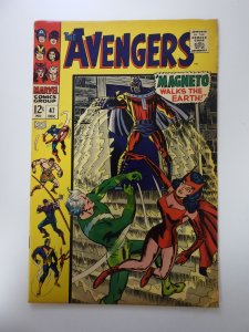 The Avengers #47 (1967) 1st Dane Whitman (Black Knight) VF- condition