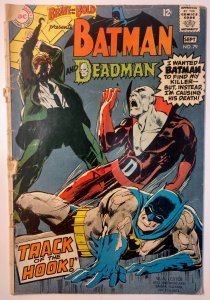 The Brave and the Bold #79 (1.0, 1968) Top Staple Detached