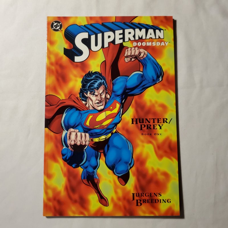 Superman Doomsday Hunter Prey 1 Near Mint Cover by Jurgens and Breeding