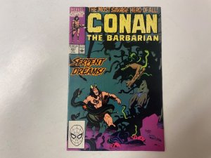 3 Conan Barbarian MARVEL comic books #225 231 237 38 KM15