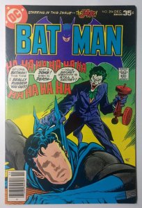 Batman #294 (1977) Cover art featuring the Joker 