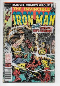 Invincible Iron Man #94 - Comander Kraken (Marvel, 1976) - GD/VG