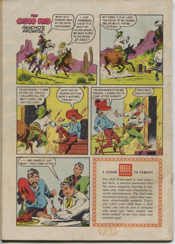 Cisco Kid #30  1955 - Dell  -VG - Comic Book