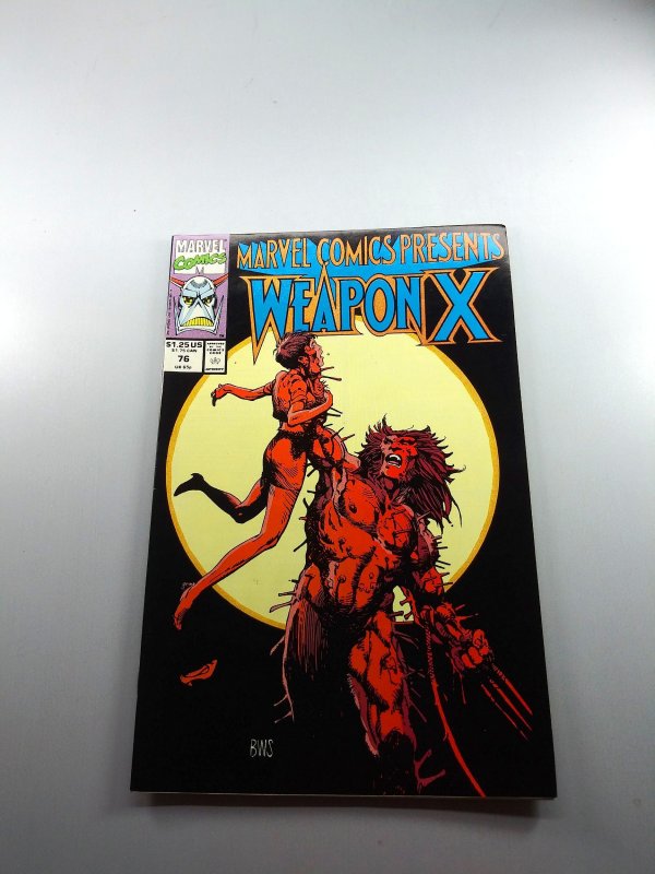 Marvel Comics Presents #76 Direct Edition (1991) - VF/NM