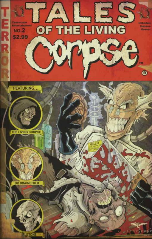 Living Corpse, The #2 VF/NM; Zenescope | save on shipping - details inside