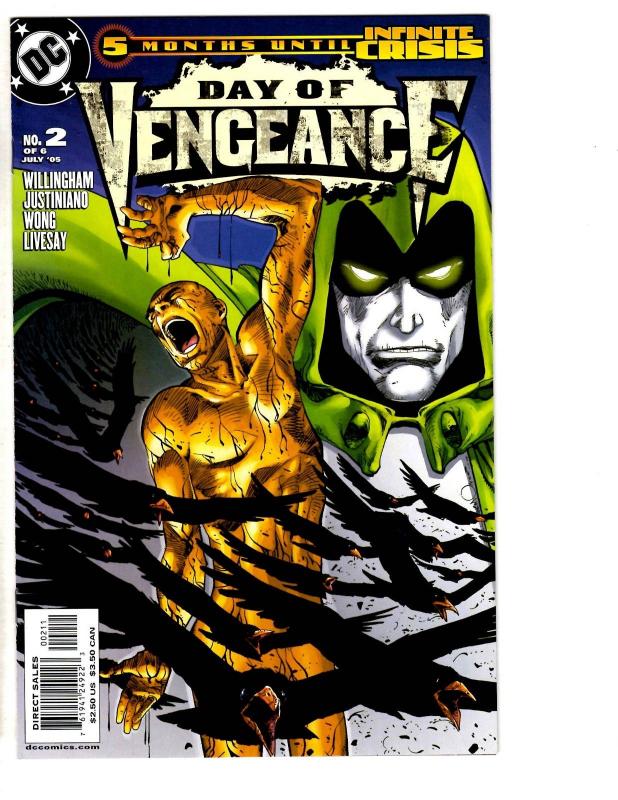 9 DC Comics Villains United # 1 5 6 + Day Of Vengeance # 1 (2) 2 3 4 5 CR23