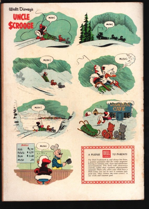 Uncle Scrooge #14  1956 - Dell  -VG - Comic Book