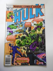 The Incredible Hulk #215 (1977)