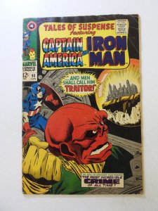 Tales of Suspense #90 (1967) FR/GD condition piece missing ad page