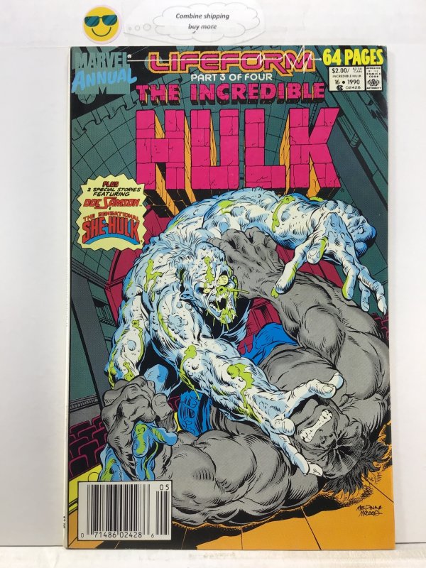 The Incredible Hulk Annual #16 (1990) She -Hulk