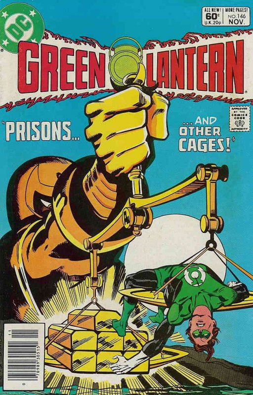Green Lantern (2nd Series) #146 (Newsstand) VF ; DC | November 1981 Marv Wolfman