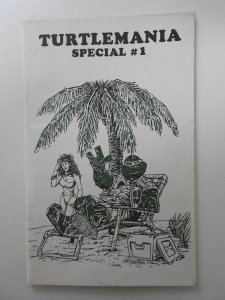 Turtlemania Special (1986) Signed + Remark Eastman/Laird+others Fine Condition!