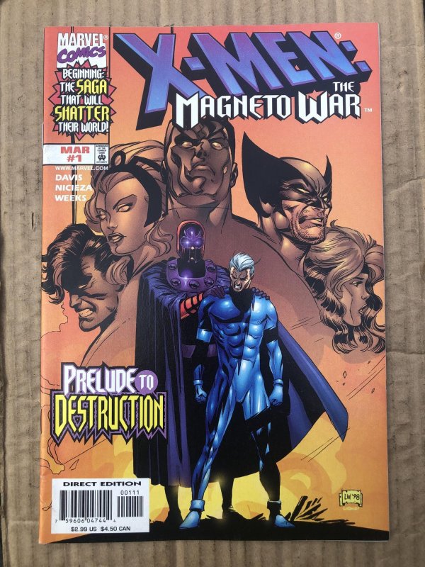 X-Men: Magneto War #1 (1999)