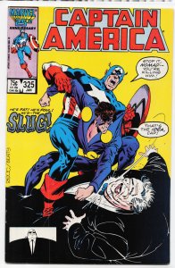Captain America #325 (1987) Captain America [Key Issue]