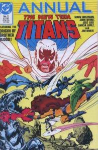 New Teen Titans (1984 series) Annual #2, NM- (Stock photo)