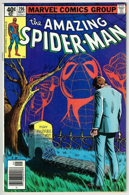 Amazing Spider Man #196 (1963) - 8.0 VF *1st Appearance Debra Whitman*