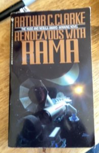 Rendezvous with Rama,Clarke, 1990 paperback
