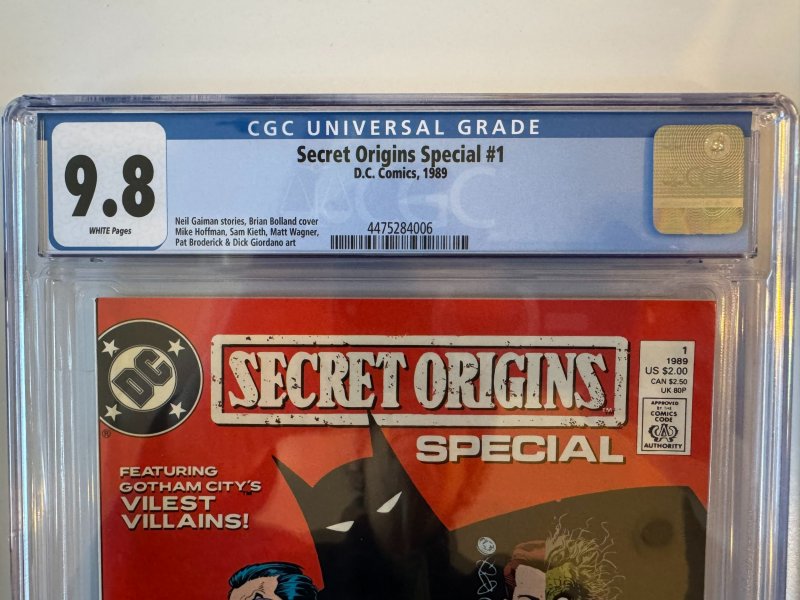 Secret Origins Special #1 CGC 9.8 (1989)