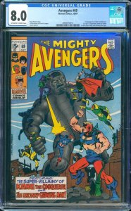 Avengers #69 (Marvel, 1969) CGC 8.0