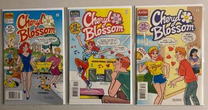 Cheryl Blossom set #1-3 2nd series 3 diff 8.0 (1996)